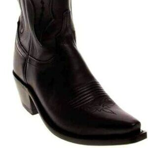 Lucchese Classics Women's Grace-BLK Ranch Hand Riding Boot
